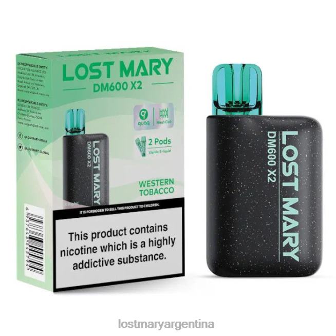 tabaco occidental Lost Mary Vape Argentina | vape desechable perdido mary dm600 x2 NN04D201